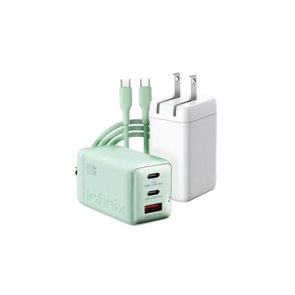 Infinix-XDC95 (68W) Type-C Fast Charger Kit